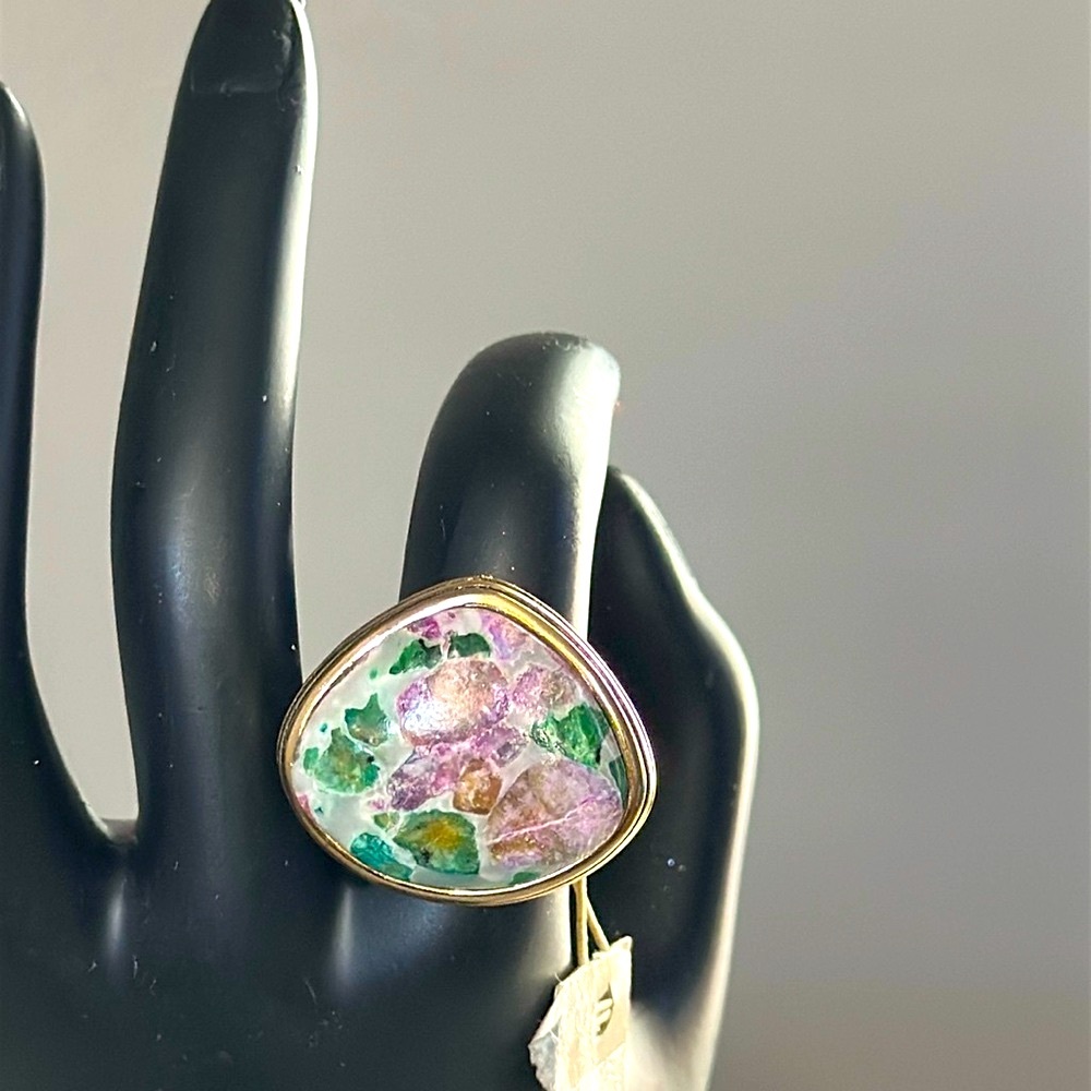NWT Barse Ruby Zoisite Gemstone Ring Size 8